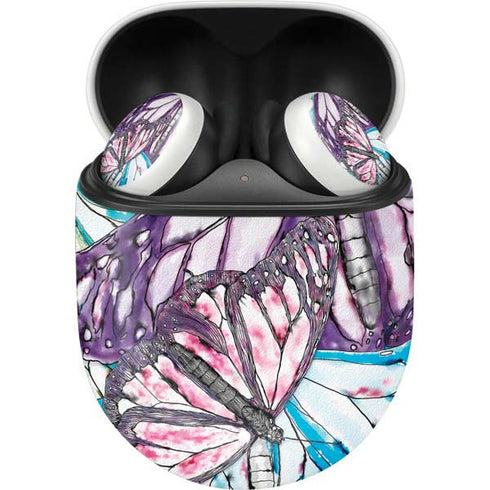 California Monarch Collage Google Pixel Buds Skin